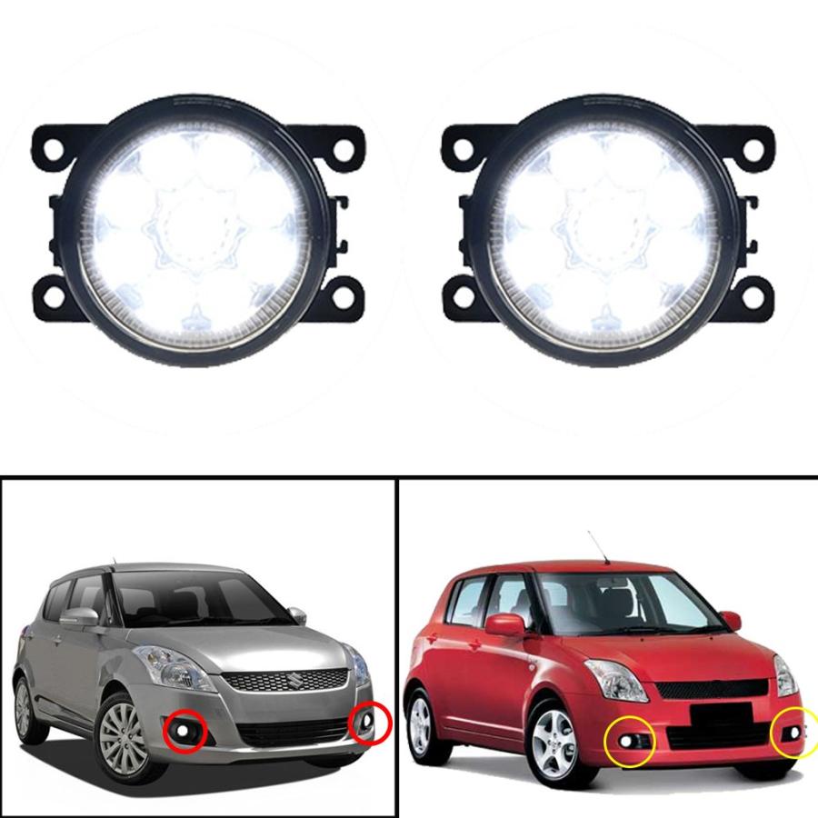 【並行輸入品】 Astra Depot Front Left + Right Lower Bumper Fog Lights Set For Sの画像