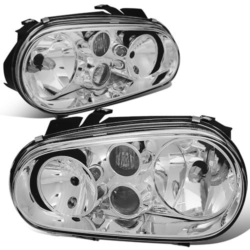 【並行輸入品】DNA Motoring HL OH VWGOLF99 CH ヘッドライトアセンブリ 運転席と助手席側 DNA MOTORINGの画像