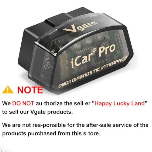 Vgate iCar Pro Bluetooth 4.0 (BLE) OBD2 Fault Code Reader OBDII 