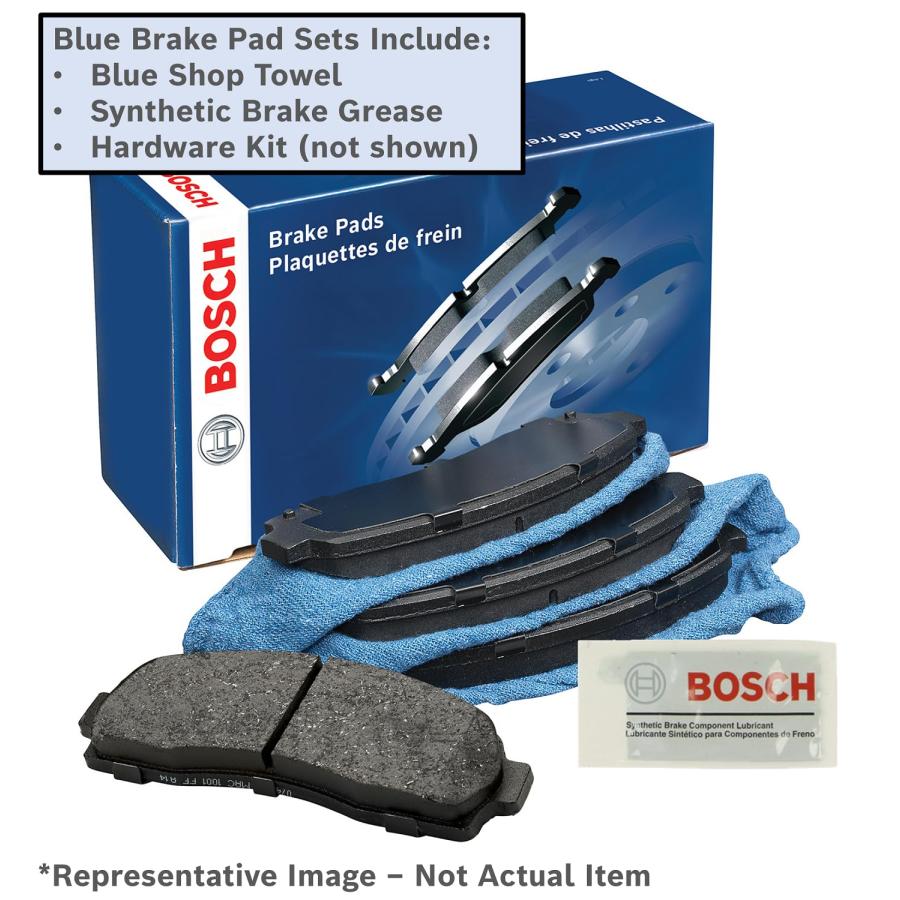 Bosch BE1129H Blue Disc Brake Pad Set with Hardware for Select Ch 並行輸入品｜wid-grab｜04
