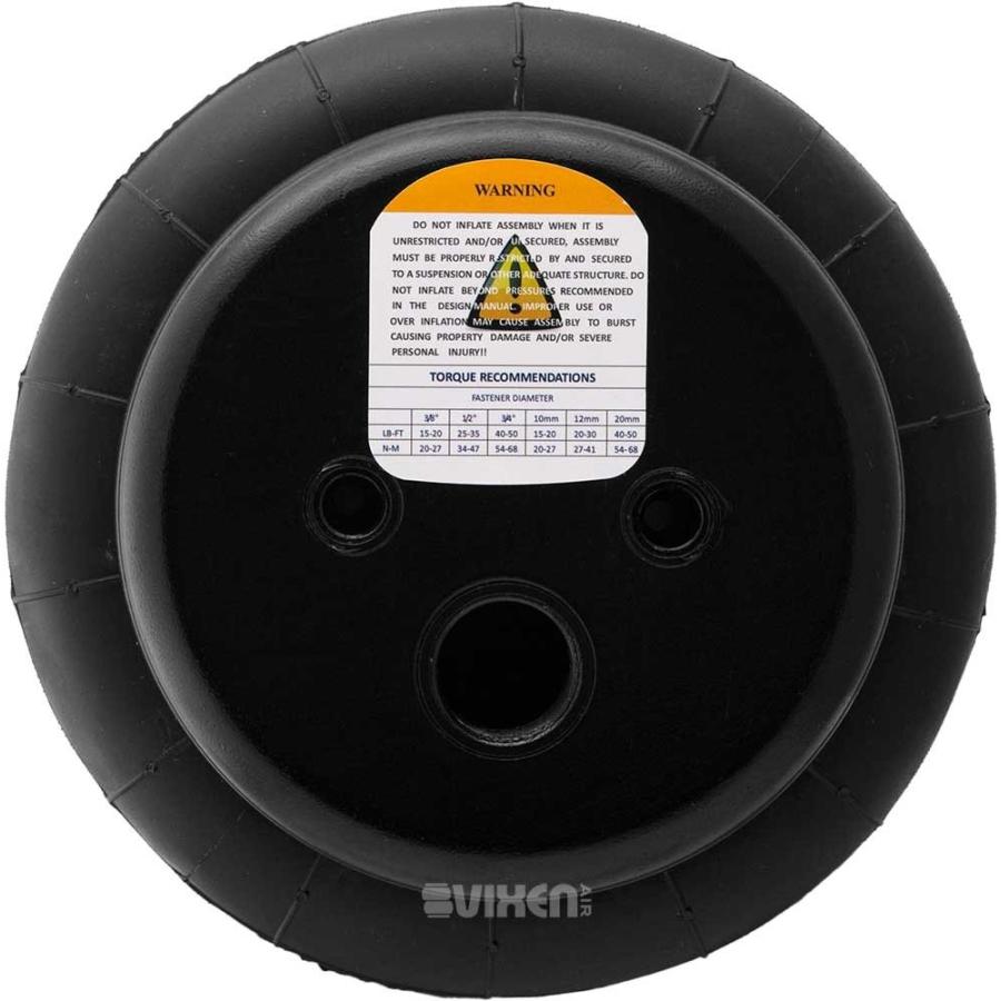 Vixen Air 1/2" NPT Single Air Port Suspension Air Spring/Air Bag 並行輸入品_9