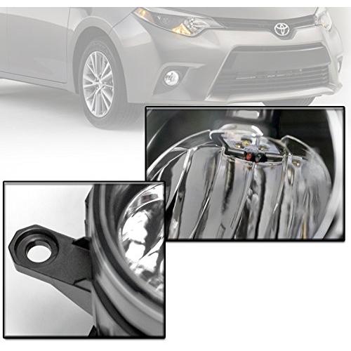 ZMAUTOPARTS Bumper Driving LED Fog Lights Lamps Compatible with  並行輸入品の画像
