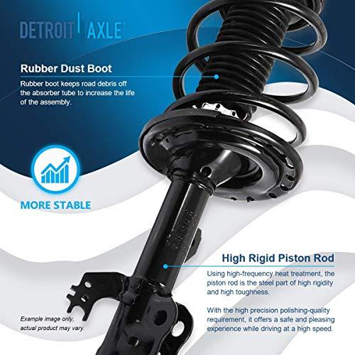 【並行輸入品】 Detroit Axle   Front Right Strut for Toyota Camry 2012 2017, Pasの画像