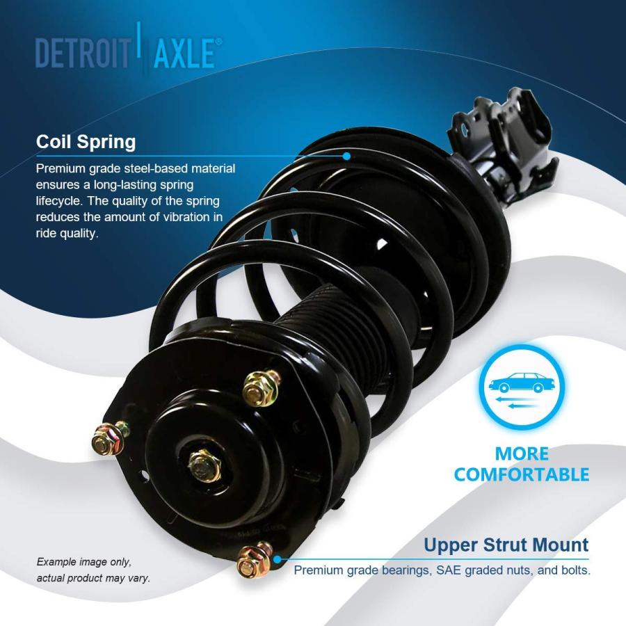 【並行輸入品】 Detroit Axle   Front Right Strut for Toyota 2008 2009 2010 2011の画像