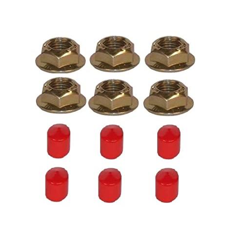 トルクコンバーターナット 3/8インチ 24 x 0.35インチ スタッドキャップ/ボルトプロテクター フォードA4LD、C3、C 並行輸入品_1