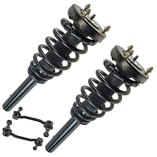 TRQ Front Suspension Kit Complete Strut \u0026 Coil Spring Assembly S 並行輸入品の画像