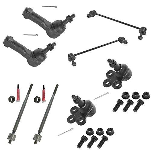 ステアリング&サスペンションキット インナーアウタータイロッド ボールジョイント スウェイバーリンク GM用 TRQ Front 並行輸入品_1