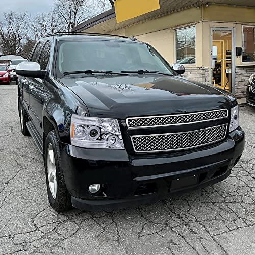 Spec D Tuning クロームプロジェクターヘッドライト 2007 2013 Chevy Avalanche ヘッドライトア 並行輸入品の画像
