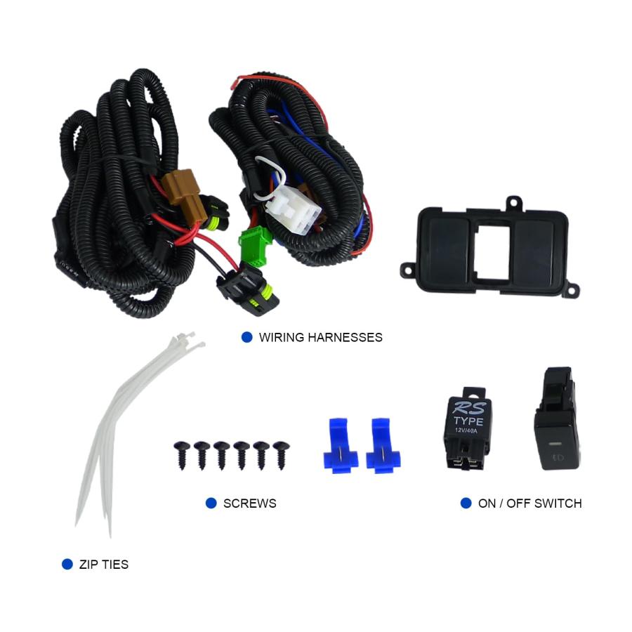 Spec D Tuning LF CV064OEM RS クリアフォグライト (4ドアオレム) Spec D Tuning Cle 並行輸入品の画像