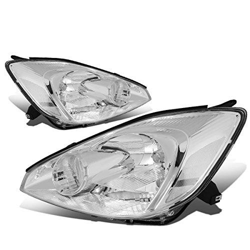 Auto Dynasty Pair of Chrome Housing Clear Corner Headlight Lamps 並行輸入品の画像