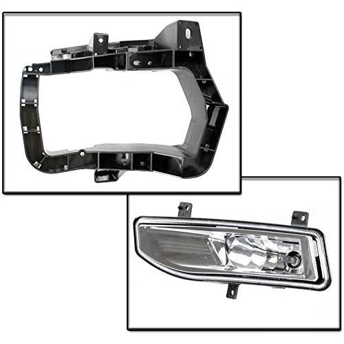 ZMAUTOPARTS Bumper Driving Fog Lights Lamps Chrome For 2017 2018 並行輸入品の画像