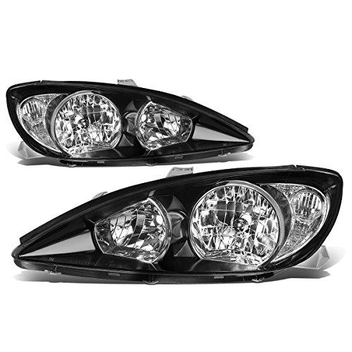 Auto Dynasty Pair of Black Housing Clear Corner Headlight Assemb 並行輸入品の画像
