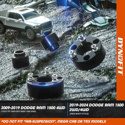 dynofit 3\" フロント及び2\"" ダッジラム1500 4x4 4WD、dynofitレイズ3inチフロントストラットスペーサ 並行輸入品"_4
