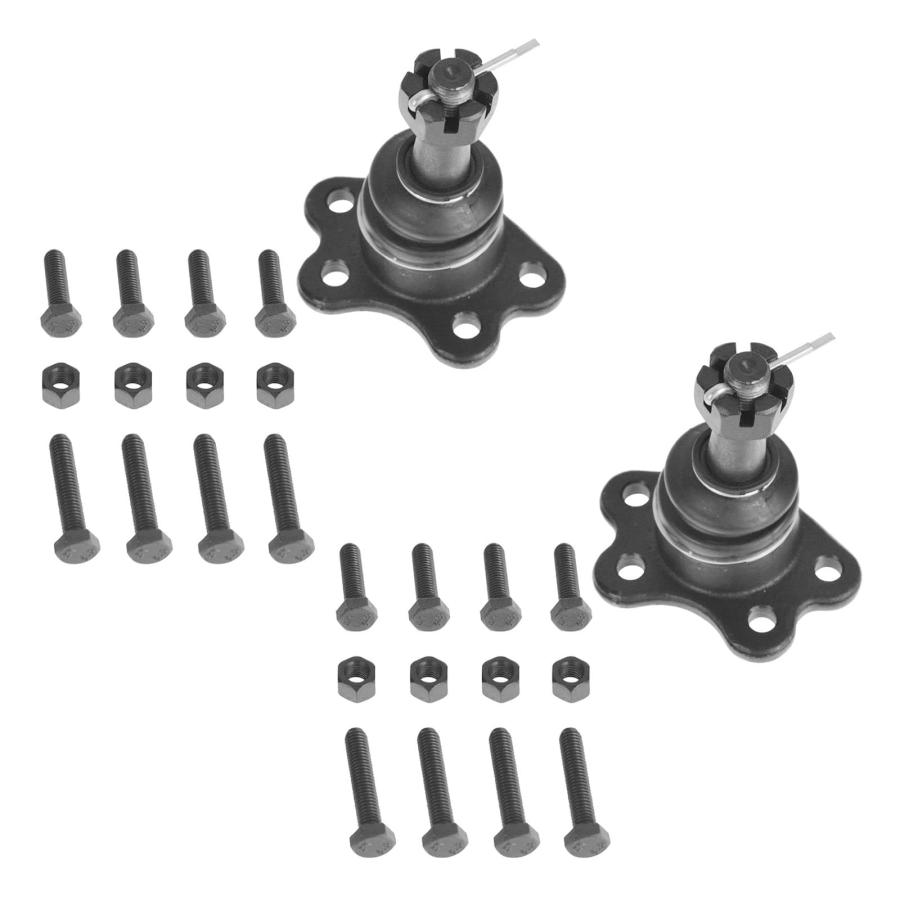 【並行輸入品】 Front Driver & Passenger Side Upper & Lower Ball Joint Set Compa_6