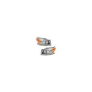 Headlight Assembly Set Headlights Driver \u0026 Passenger Side Compat 並行輸入品の画像
