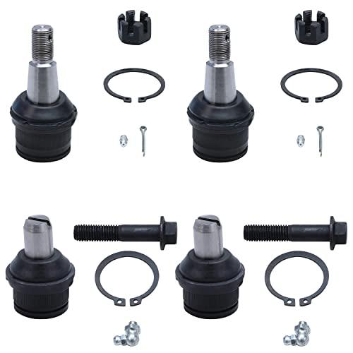 【並行輸入品】 Detroit Axle   Front 4pc Ball Joints for Ford E 150 E 250 E 350の画像