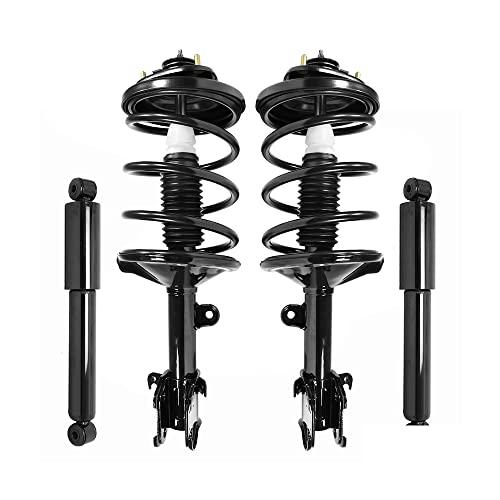 COMPLETESTRUTS フロントコンプリートストラットアセンブリ コイルスプリングとリアショックアブソーバー付き 交換用 並行輸入品_1