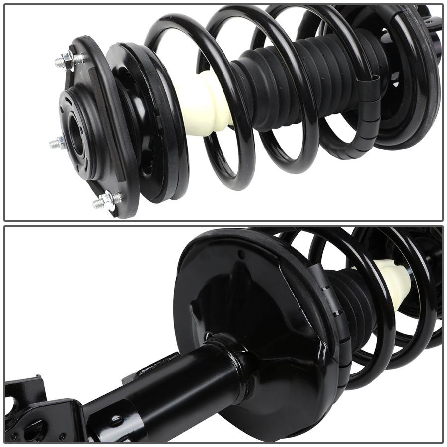 【並行輸入品】Auto Dynasty カローラE120/130フロント左/右完全組み立てショック/ストラット+コイルスプリングST8629Rの画像