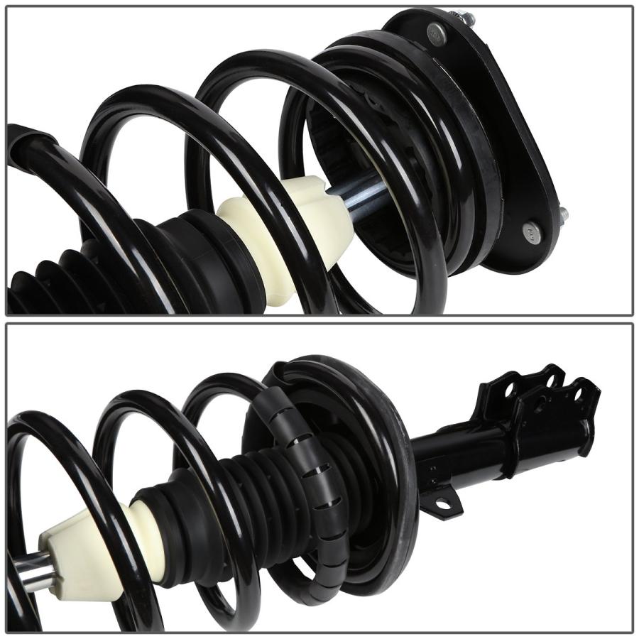 【並行輸入品】Auto Dynasty カローラE120/130フロント左/右完全組み立てショック/ストラット+コイルスプリングST8629Rの画像