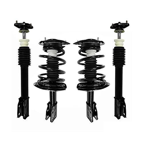 Front Complete Strut Assemblies \u0026 Rear Quick Complete Shock Abso 並行輸入品_1