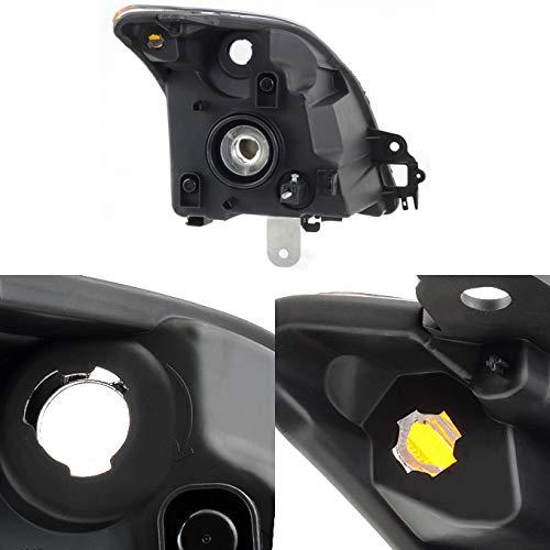 【並行輸入品】2010 2011 2012 日産セントラ SE R | SR モデル 両サイドヘッドライト ヘッドランプ 交換用   ブラックの画像