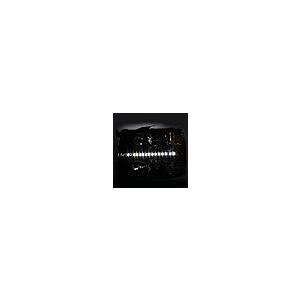 【並行輸入品】Silverado 2007 2013 1500 | 07 14 2500HD 3500HD ブラック LED ヘッドライト +の画像