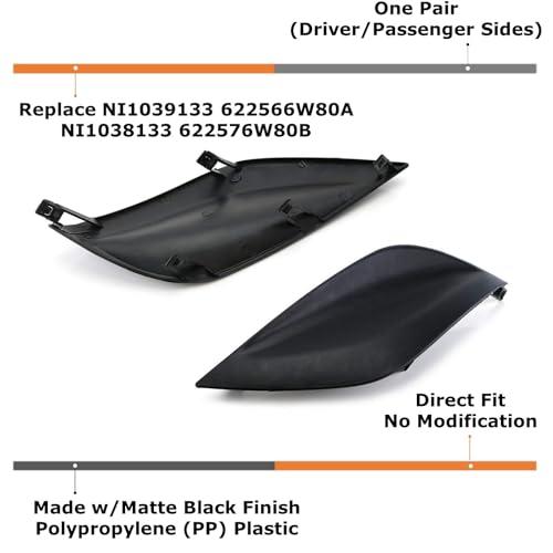 iJDMTOY LH RH OEM仕様 下部バンパー 曇り止めトリム プラスチックベゼルカバー 2015 2019 日産バーサセダ 並行輸入品の画像