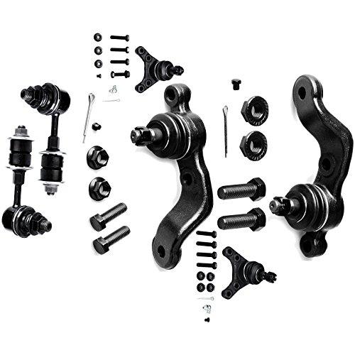 【並行輸入品】 SCITOO Upper Lower Ball Joints Front Sway Bar End Link fit for Tの画像