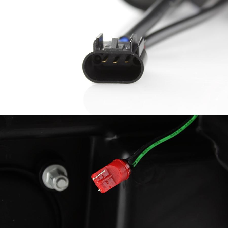 【並行輸入品】スーパーデューティー ブラック LED チューブ プロジェクター ヘッドライト ドライバー+助手席ペア AKKON   For 2の画像