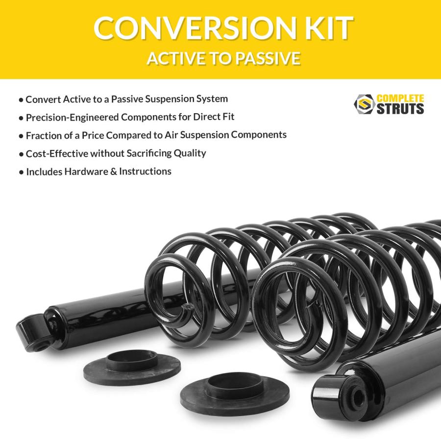 Rear Active to Passive Shock Absorbers Conversion Kit Replacemen 並行輸入品の画像