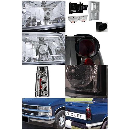 【並行輸入品】 Spec D Tuning Black SMD Headlights + Grille + Smoke LED Tail 3rdの画像