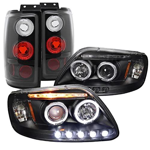 Spec D Tuning LT2LHP EPED97J TM ヘッドライト テールライト (エクスペディション ブラック ヘイロ 並行輸入品の画像