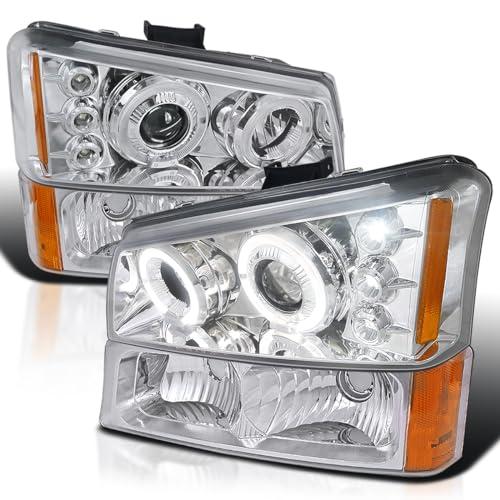 Spec D Tuning Projector LED Headlights + Bumper Lights Compatibl 並行輸入品の画像