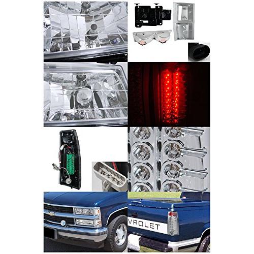 【並行輸入品】 Spec D Tuning SMD LED Projector Headlights + Grille + Clear LEDの画像