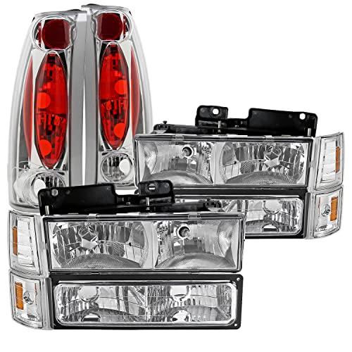【並行輸入品】 Spec D Tuning Halo LED Chrome Projector Headlights Bumper Lights_1