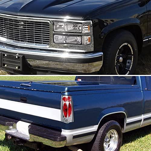【並行輸入品】 Spec D Tuning Halo LED Chrome Projector Headlights Bumper Lights_4