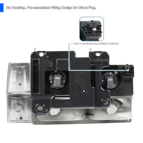 【並行輸入品】 Spec D Tuning Halo LED Chrome Projector Headlights Bumper Lights_7