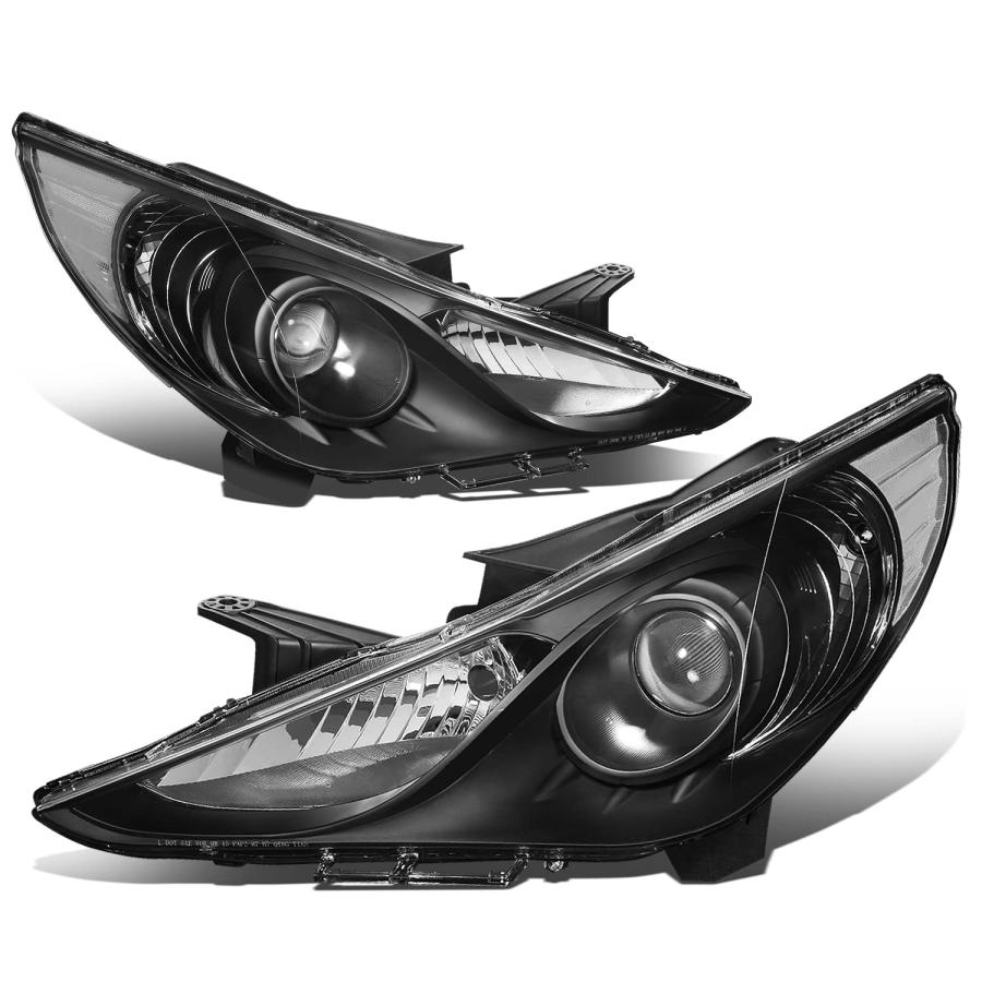 【並行輸入品】DNA MOTORING HL OH HSON11 BK CL1 ブラック ハウジング プロジェクター ヘッドライト 11 14の画像