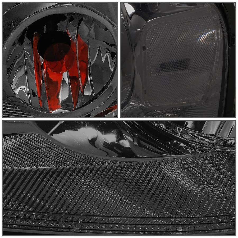 【並行輸入品】DNA Motoring HL OH F1504 SM CL1 スモークレンズヘッドライト 交換用 04 08 F 150/06の画像