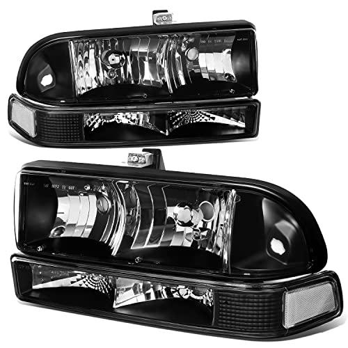 【並行輸入品】DNA Motoring HL OH S10984P BK CL1 ブラックハウジング クリアコーナーヘッドライト交換用 98 0の画像
