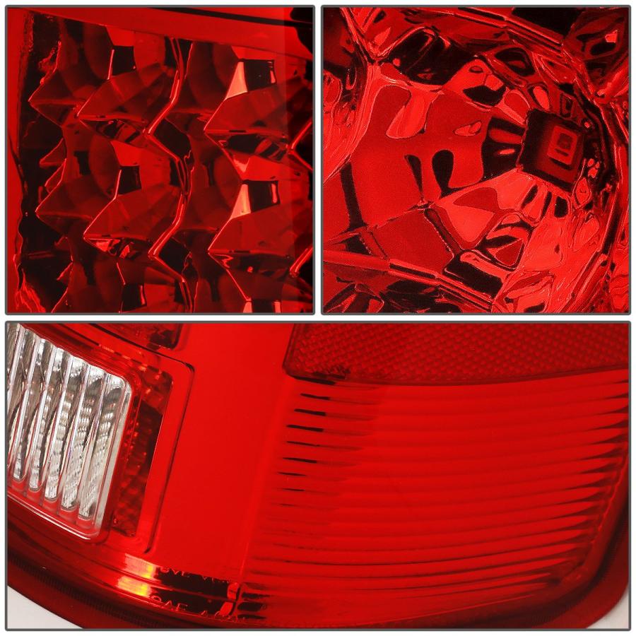 GMC Sierra 1500/2500HD/3500HD ペア 3D LED C型 テールライト リアブレーキランプ LED S 並行輸入品の画像