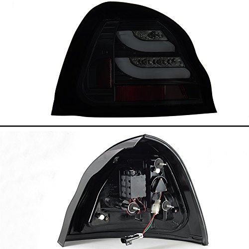 04 08 ポンティアック グランプリ ブラック スモーク リア LED テールライト ブレーキランプ 交換用ペア 左+右 AKK 並行輸入品の画像