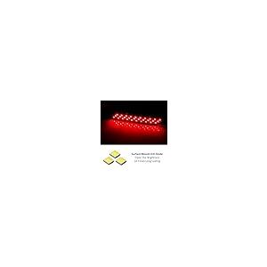 iJDMTOY スモークレンズ 60 SMD LEDバンパーリフレクターライト 2013 2015 ホンダシビックセダン対応 テー 並行輸入品の画像