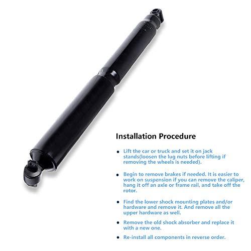 Shocks Struts,ECCPP Front Rear Shock Strut Absorbers Kits Compat 並行輸入品の画像