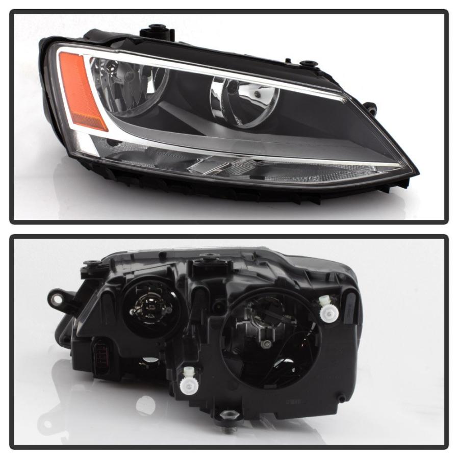 【並行輸入品】ACANII   For 2011 2018 Volkswagen Jetta [Halogen Model] Replacemeの画像