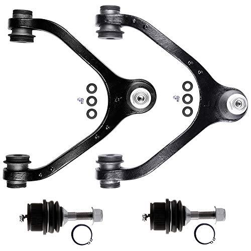 SCITOO 4pcs Front Suspension Kit Upper Control Arm Lower Ball Jo 並行輸入品の画像
