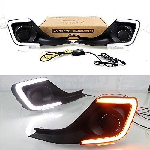 July King スズキスウィフトSuzuki Swift 2018 2019車のLED昼間走行灯， LED 6000Kフロント 並行輸入品_1