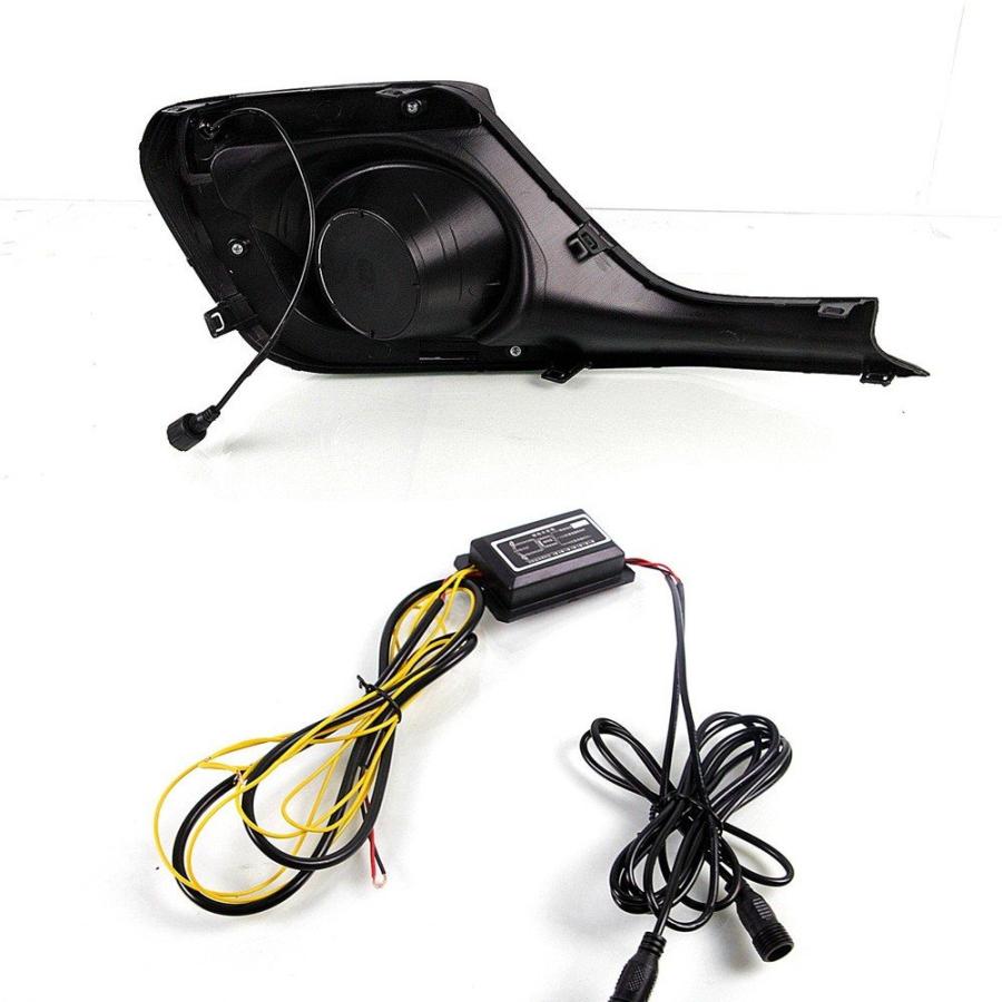 July King スズキスウィフトSuzuki Swift 2018 2019車のLED昼間走行灯， LED 6000Kフロント 並行輸入品_6