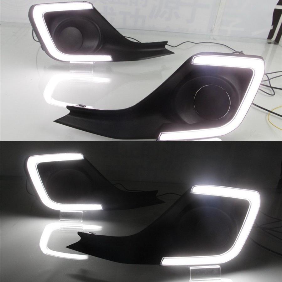 July King スズキスウィフトSuzuki Swift 2018 2019車のLED昼間走行灯， LED 6000Kフロント 並行輸入品_9