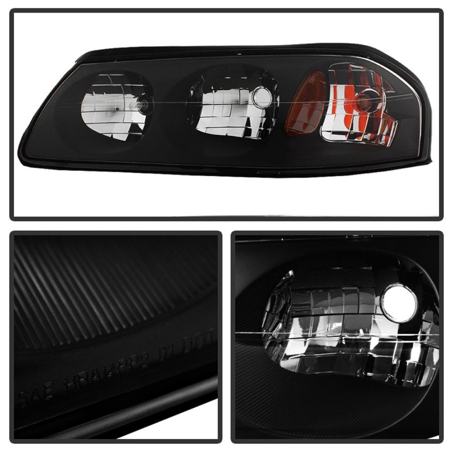 【並行輸入品】ACANII   For Black 2000 2005 Chevy Impala Headlights Replacementの画像